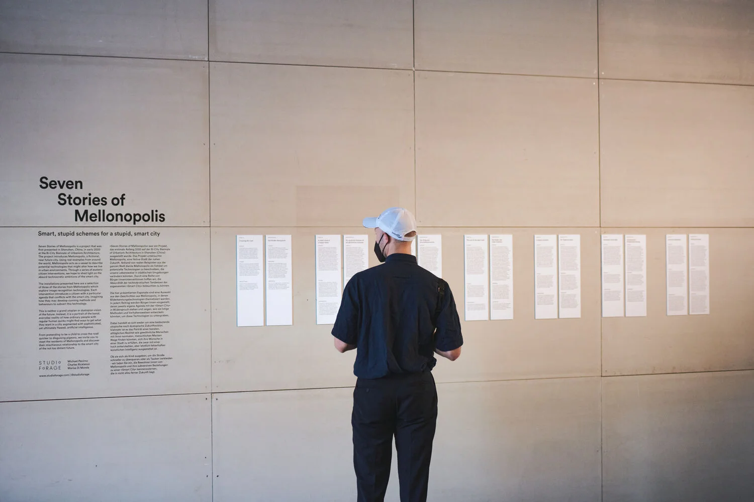 Seven Stories of Mellonopolis — install view 2